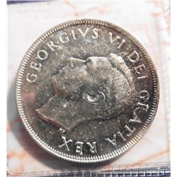 1949 Canada Silver Dollar. Superb Toned Prooflike. "The Matthew, John Cabot's ship. KM47.