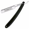 Image 1 : *NEW* BOKER, Straight Razor, Black Handle, Steel Blade, 4/8" UPC Code: 788857018484