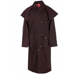 *NEW* Full Length Men Australian Oilskin Duster Coat XL, 5XL, 6XL [C0020]