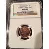 Image 2 : (2) 2012 Canada 1 Cent - NGC Last Penny - (Steel & Zinc)