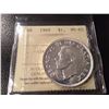 Image 1 : 1949 Canada Silver Dollar ICCS - MS65!!