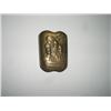Image 1 : *EXTREMELY RARE* VINTAGE BOY SCOUTS OF AMERICA HANKERCHIEF SLIDE THAT SAYS *ONWARD FOR GOD AND MY CO