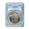 Image 1 : 1921 $1 Morgan Silver Dollar - PCGS MS66