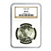 Image 1 : 1923 $1 Peace Silver Dollar - NGC MS64