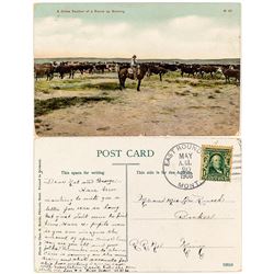 East Roundup Rare Postmark