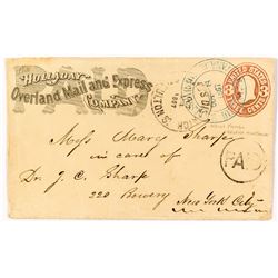 Holladay Overland Mail & Express / Wells Fargo Cover