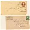 Image 1 : Two Rare Unlisted Silver Bow Territorial Covers