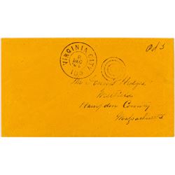 Virginia City, Idaho, Territoritorial Cover