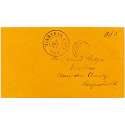 Virginia City, Idaho, Territoritorial Cover