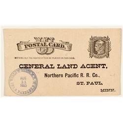 Willow Glen, Deer Lodge Postmaster Cancel