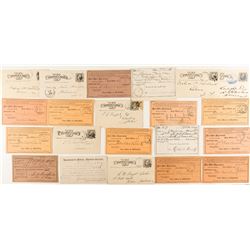 Remainder of Montana 'Fort' Postal History Pieces