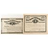 Image 1 : Two Territorial Montana Mining Stock Certificates