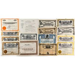 Montana Mining Stock Certificate Collection