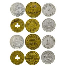 Six Montana Club Tokens