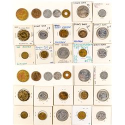 Fifteen Glasgow Tokens (Valley County)