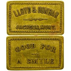 Lloyd & Dunbar Token (Beaverhead County)