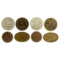 Four Kalispell Tokens