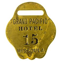 Grand Pacific Hotel Key Tag