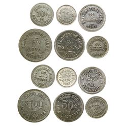 Yellowstone Mercantile Co. Tokens (6)
