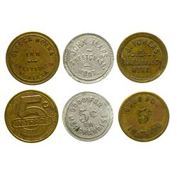 Three Sweetgrass Tokens