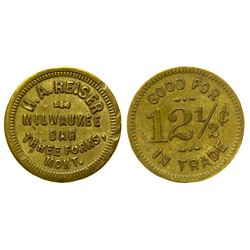 Milwaukee Bar, H.A. Reiser, Token