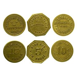 Three More Townsend Tokens