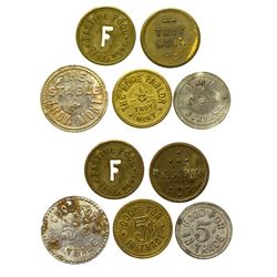 Five Troy Tokens