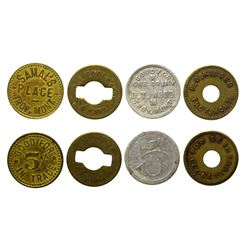 Four Troy Tokens