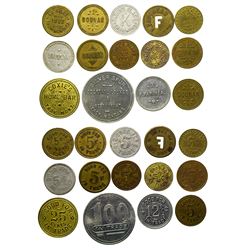 Fourteen Troy Tokens