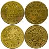 Image 1 : Two Victor Tokens: Curlew Billiard and Joe Bent (Ravalli County)
