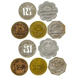 Five Whitehall Tokens