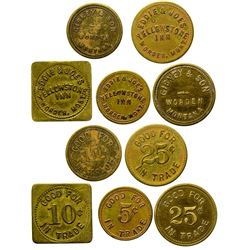 Five Worden Tokens