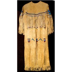 Beaded, Fringed Native American Dress