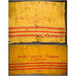 Two Rare Wells Fargo Horse Blankets