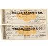 Image 1 : Two Wells, Fargo & Co. RN Checks (Owyhee Mining Company)