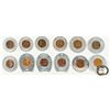 Image 1 : Encased Lincoln Cents (Wheat and Memorial)