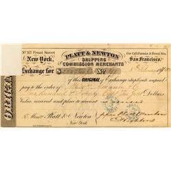 Very Rare Original Exchange for Platt & Newton