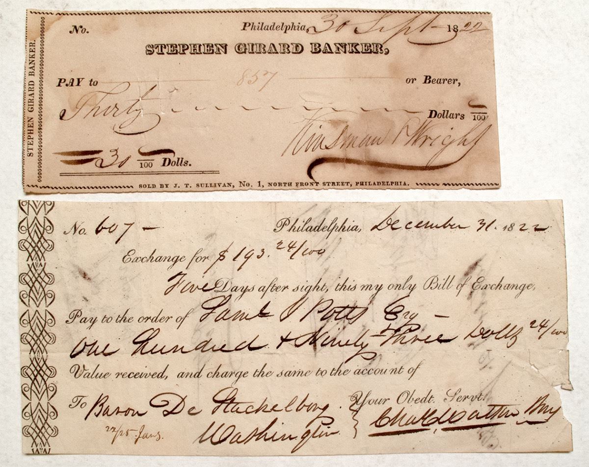 Eastern Bank Check Example Very early Eastern Bank Exchange & Check - Holabird Western Americana ...