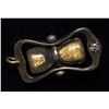 Image 1 : Gold Dust Hour Glass Pendant (With Placer Gold Inside)