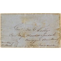 Gold Rush Letter to General Vallejo