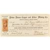 Image 1 : Prima Donna Copper & Silver Mining Company Stock Certificate