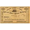 Image 1 : Yellow Jacket & Carey Cons. Gold & Silver Mining Company Stock Certificate (West Point District)