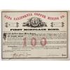 Image 1 : Alta California Copper Mining Co. Bond