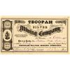 Image 1 : Tecopah Silver Mining Company Stock Certificate