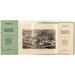 Prospectus for Century Mining Company (Quicksilver)