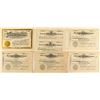 Image 1 : Seven Cripple Creek Mining Stock Certificates