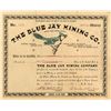 Image 1 : The Blue Jay Mining Company Stock Certificate