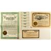 Image 1 : Three Rare Cripple Creek Mining Stock Certificates