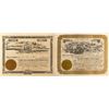 Image 1 : Two Scarce Cripple Creek Mining Stock Certificates