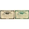 Image 1 : Two Different Bald Mountain Mining Company Stock Certificates (Leadville)